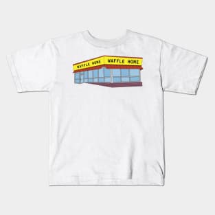 Waffle Home (Digital) Kids T-Shirt